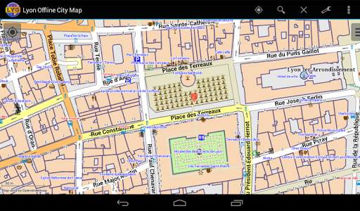 Lyon Offline City Map screenshot 14