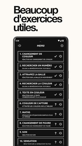 Entraînement à la réaction screenshot 2