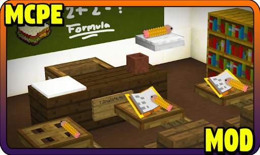 School Equipments Addon MCPE - Minecraft Mod screenshot 4