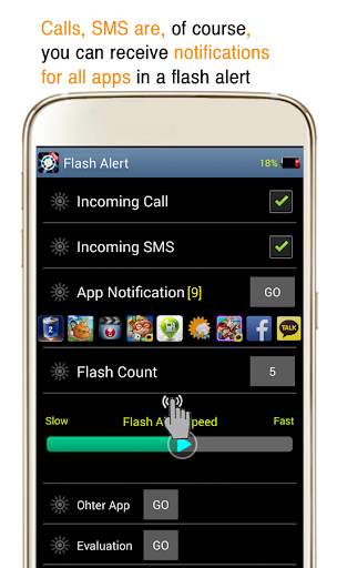 Flash Alert - Flicker Light screenshot 1