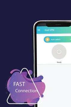 GOD VPN | Fast & Free VPN | فیلترشکن قوی screenshot 1