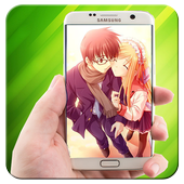 romantische Anime-Tapete icon