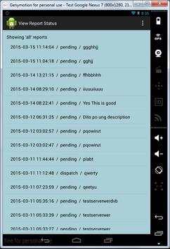 myReport screenshot 4