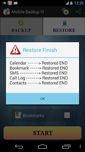 Mobile Backup 3 screenshot 5