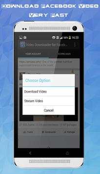 Video Downloader for Facebook screenshot 4
