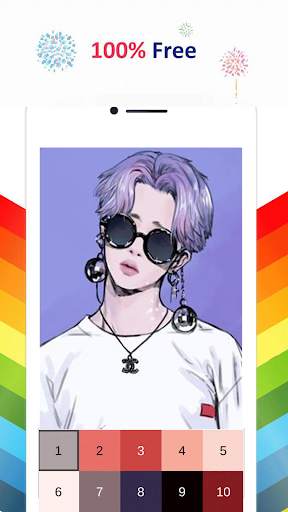 BTS Color By Number screenshot 3