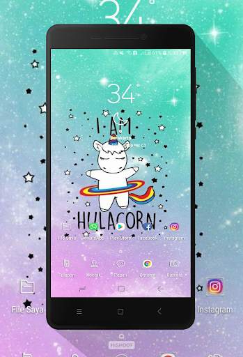 Kawaii Unicorn Wallpaper screenshot 1