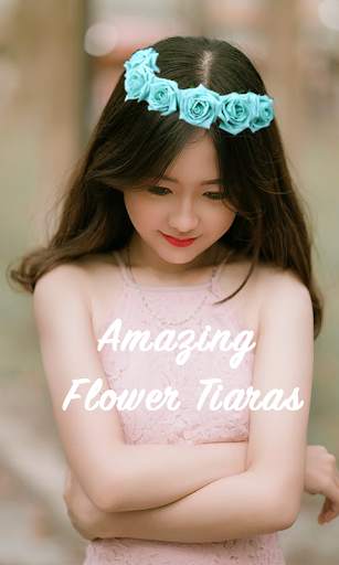 Crown Photo Ediot - Wear Flower Tiara screenshot 2