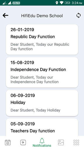 Bharathi Matric Hr.Sec.School Parent's App screenshot 5