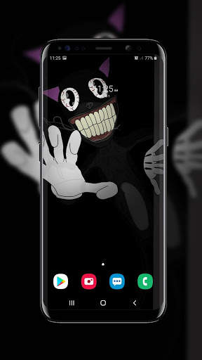 Cheshire Cartoon Cat Wallpaper screenshot 2