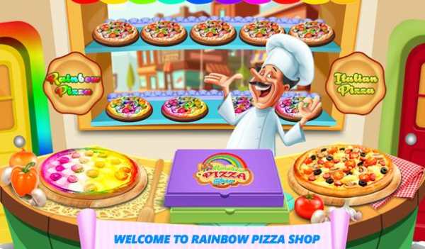 DIY Memasak Rainbow Pizza Shop screenshot 8
