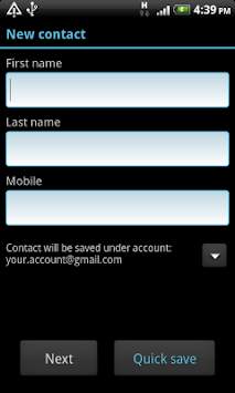 Add Contact [WIDGETON] screenshot 3