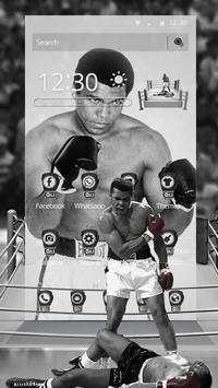 Legend Boxer Ali Boxing Sports Theme скриншот 1
