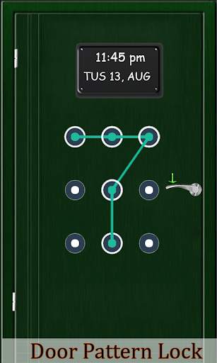 Lock Screen - Door Pattern Lock screenshot 1