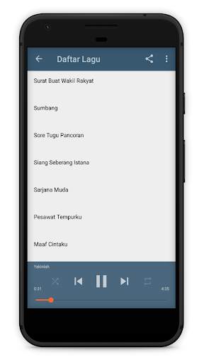 Lagu Iwan Fals Offline Lengkap screenshot 5