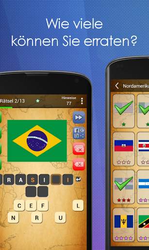Picture Quiz: Länderflaggen screenshot 2