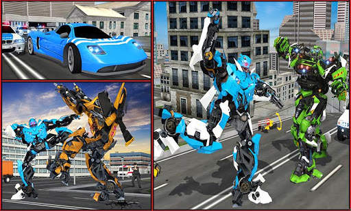 Grand Robot Car Battle:USA Robot Super Car screenshot 2
