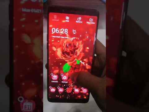 3D Rose Launcher Theme🌹 screenshot 1