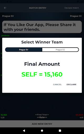 Cricket Hisab-Kitab (Live Line) screenshot 12