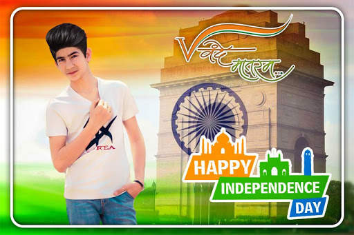 26 January Photo Editor : Independence Day Frame screenshot 2