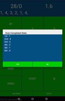 Cricket Scoring screenshot 10