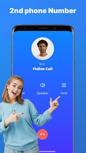 Fixline: 2nd Line Wifi calling screenshot 2
