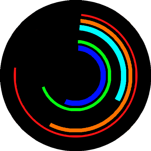 Polar Clock Live Wallpaper icon