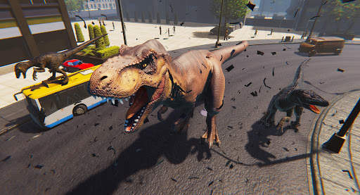 T-rex Simulator Dinosaur Games screenshot 2