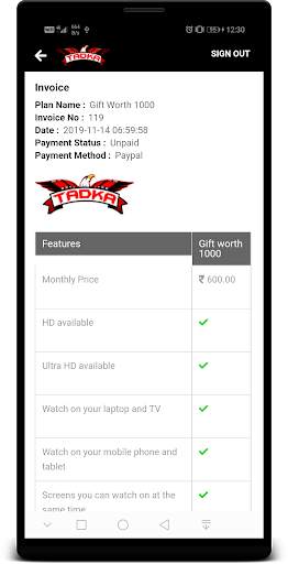 Tadka TV screenshot 3