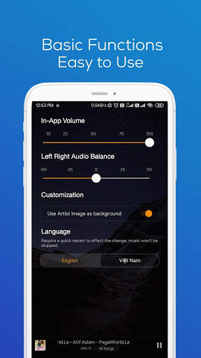 Musica - Free Music Player screenshot 4