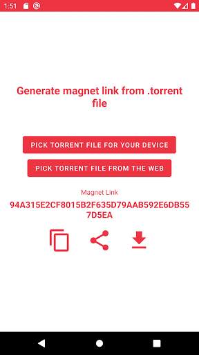 Torrent Magnet Converter screenshot 2