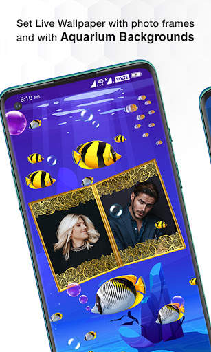 Dual Photo Aquarium Wallpaper screenshot 1