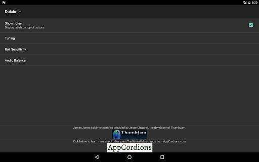 Hammered Dulcimer screenshot 4