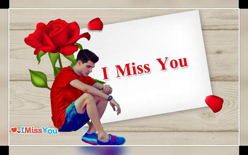 Miss You Photo Editor screenshot 1