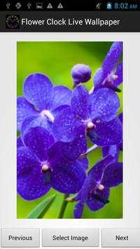 Flower Clock Live Wallpaper screenshot 8