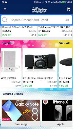 Tiptop Shopping Cart: South Africa's Online Store screenshot 4