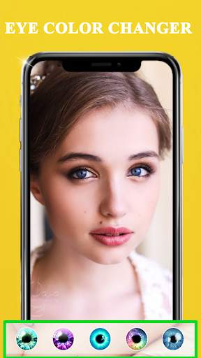 eye color changer -face makeup screenshot 4
