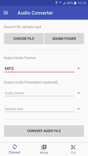 Audio Converter скриншот 1