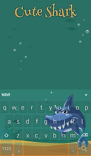 Cute Shark Wallpaper Theme screenshot 2