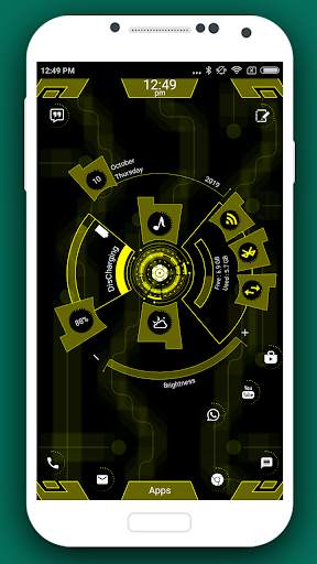 Hi-tech Revolution Launcher - Hitech theme screenshot 6