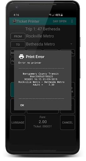 Ticket Printer screenshot 3