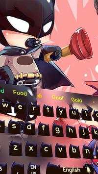 Super hero comic keyboard screenshot 1