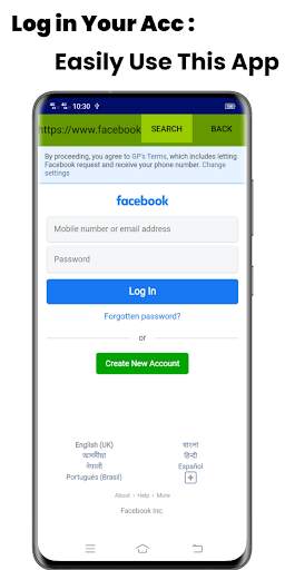 Fast: all social browser for U screenshot 7