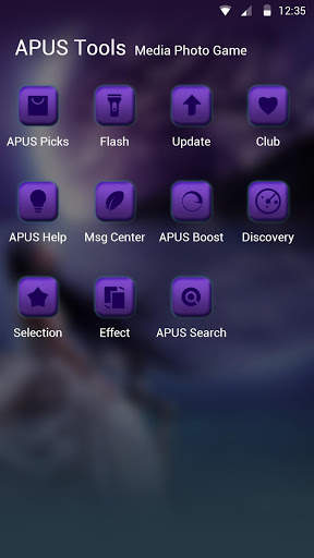 Moonlight-APUS Launcher theme screenshot 3