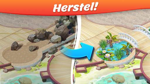 Tropical Forest: Match 3 Story screenshot 1
