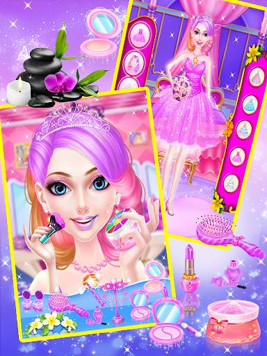 Rosas prinsesa-makeover laro screenshot 3