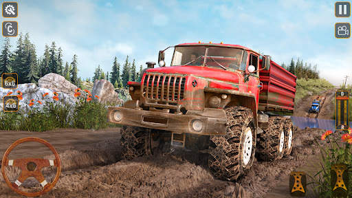 Offroad Driving Mud Truck Game screenshot 1