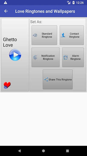 Love Ringtones and Love Wallpapers 2 تصوير الشاشة