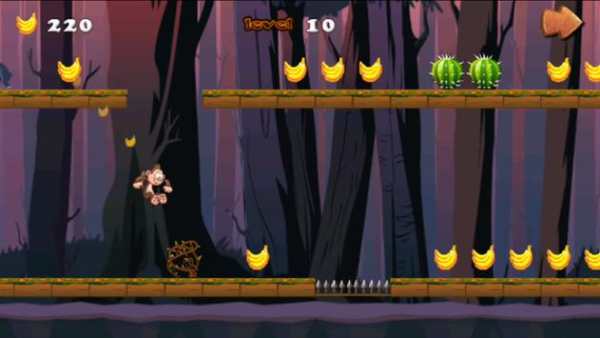 Jungle Kong Monkey Banana king screenshot 4