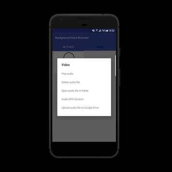 Background Voice Recorder 1 تصوير الشاشة